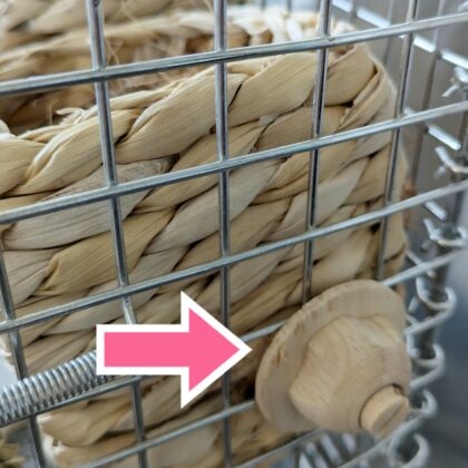 KAWAI ウッドネジ(金属不使用 ２個入り)